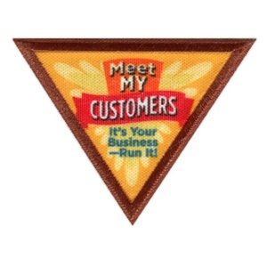 Brownie Meet My Customers Badge lot of 9